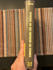 Hypersonic and High temperature Gas Dynamics – 1989 – John Anderson – Very Good