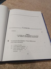Numerical Analysis of Partial Differential Equations by Thomas Porsching and…