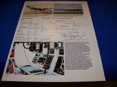 BOEING RC-135 “SUPER SNOOPER”..4-PAGE POSTER/2-PAGE CUTAWAY/PROFILES (637LL)