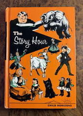 Vintage The Story Hour Child Horizons Book 1961 Color Illustrations HC