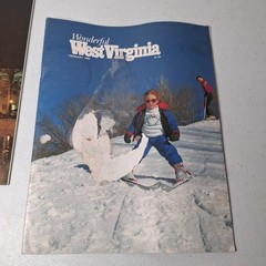Vintage Wonderful West Virginia Magazine Pair Dec 1979 Feb 1989 WV Collectible