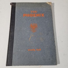 1931-32 Vintage Occult Book: The Phoenix By Manly Hall Limited Edition /3000