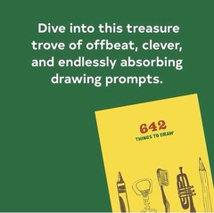 642 Things to Draw: Journal – Paperback By Chronicle Books 304 Pages Brand New