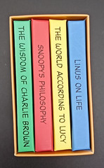 2010 Peanuts Philosophers ~ A Running Press Miniature Edition HC Books ~ Snoopy