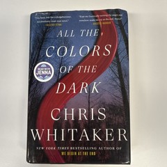 Chris Whitaker All the Colors of the Dark Hardcover Fiction Crime Novel