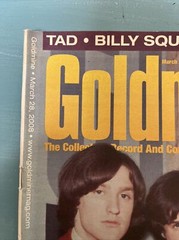 LOT OF 7 GOLDMINE MAGAZINES. ALL FROM YEAR 2008, BIWEEKLY MAGAZINE ISSUES.