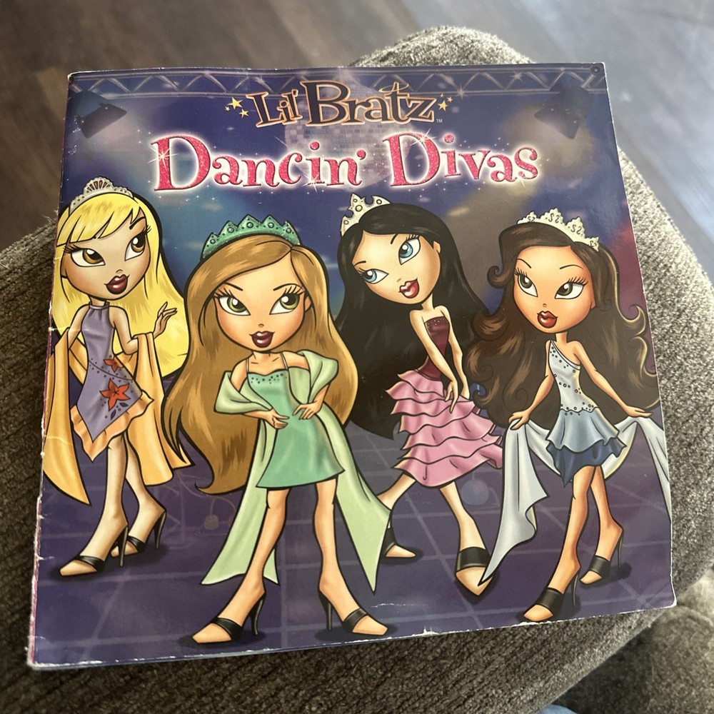 Lil Bratz Dancin’ Divas by Alison Inches 2004 Paperback Vintage