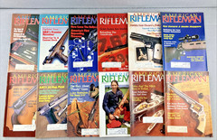 American Rifle Magazine Lot 1987 Full Set Complete 12 Issues Jan- Dec