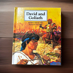 David and Goliath Hardcover by Catherine Storr, illus. Chris Molan Ages 4-8