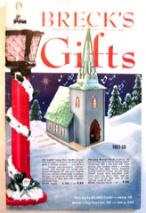 VTG 1957-58 BRECK’s Gifts Winter Catalog 62p Order Form Toys Kitchen Jewelry Ad