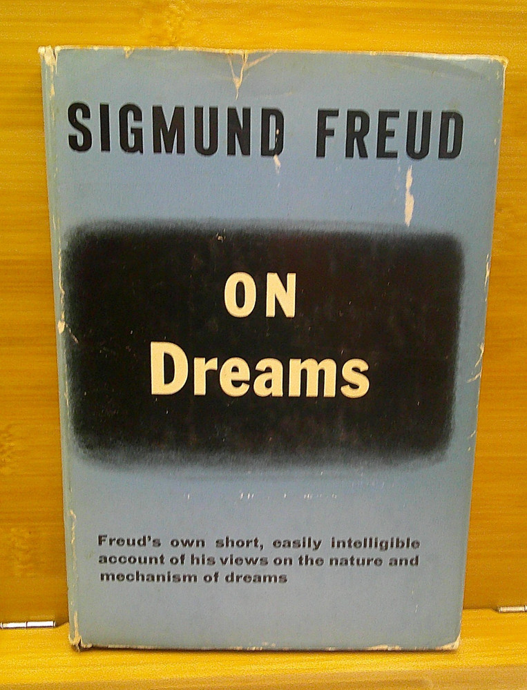 ON DREAMS by Sigmund Freud, 1952- 1st American Ed., HCDJ, Psychoanalysis