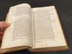 Antique 1835 PUBLIC STATUTE LAWS OF THE STATE OF CONNECTICUT GENERAL ASSEMBLY