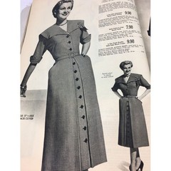 1951 Lg Format 500+ Pages Spiegel Catalog Woman’s Men’s Fashion Home Shoes 50s