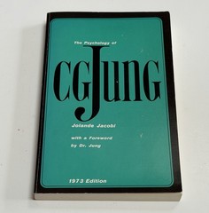 VINTAGE BOOK on the psychology of C.G. Jung mandala symbolism dreams archetypes
