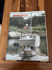 (8) Vintage Sailing Magazines Lot Mainsheet & Ocean Navigator 1986-1991