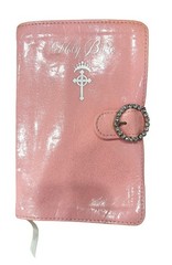 Thomas Nelson ICB Princess Bible 4.25”x6.5” Sparkey Pink Glitter Color
