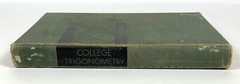 College Trigonometry William Hart Vintage 1951 Mathematics Textbook 130 Pages