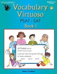 Vocabulary Virtuoso: PSAT-SAT Book 1 (Grades 8-12) – Paperback – GOOD