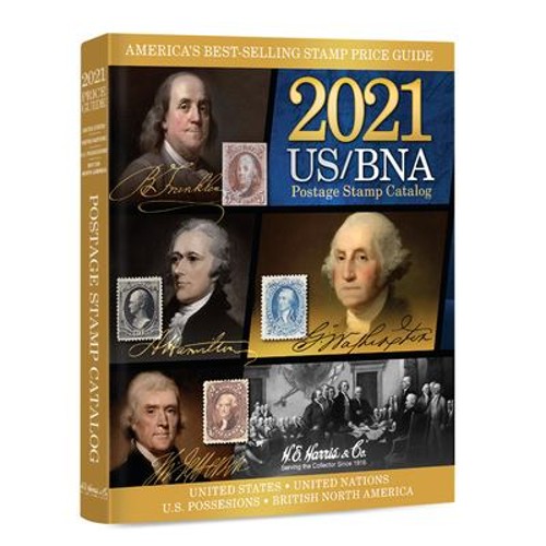 Us/Bna 2021 Stamp Catalog Spiral Whitman Publishing