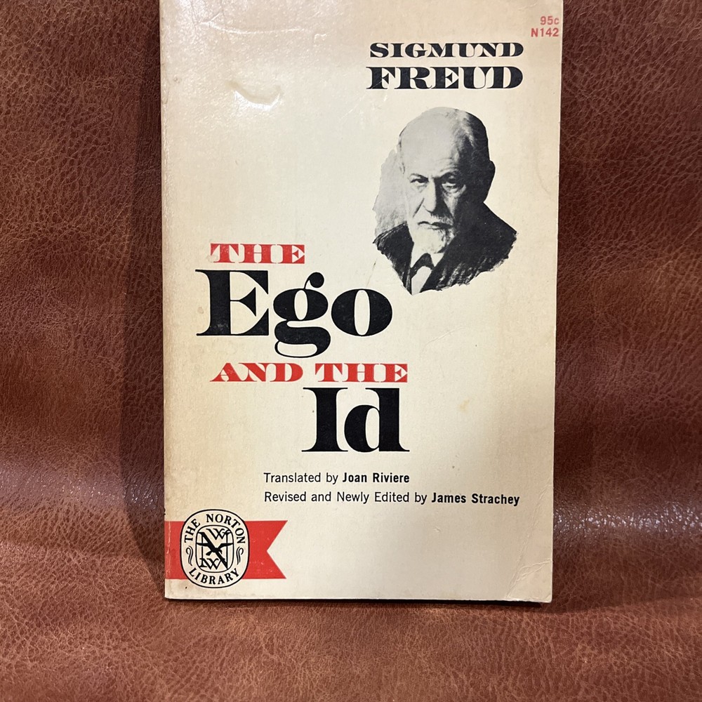 The Ego and the ID Sigmund Freud 1962 Norton Library Pb Edition VTG Paperback