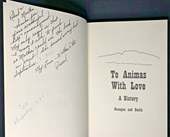 To Animas With Love Dunagan SIGNED Carol Smith Southwestern Americana History