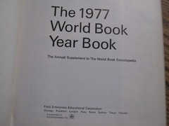 The World Book Yearbook 1977, 608 pages