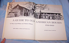 Guide to Old American Houses 1700-1900 HB w/dj-168 pages-1962-Williams