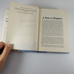 The New York Shopping Guide 466 Pages, 1200 Shops, Elizabeth Squire 1962 HCDJ