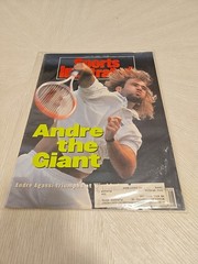 ANDRE AGASSI SPORTS ILLUSTRATED 07/13/92