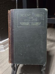 Ancient World West History Willis West World Allyn Bacon Antique VTG 1900s