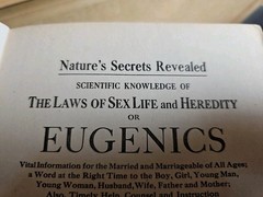 RARE BOOK Eugenics by T. W. Shannon 1916 1st. Good Original Copy 584 Pages