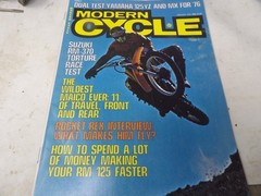 January 1976 Modern Cycle Magazine Rex Staten on cover