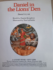 Little Golden Book: David and Goliath, Daniel & The Lord is My Shepherd Vtg.