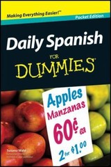 Daily Spanish for Dummies Pocket Edition by Susana Wald
