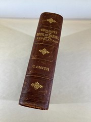 Thoughts on The Book of Daniel Revelation Uriah Smith 1889 Leather Book DS75