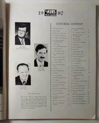 1987 THE NEWS PHOTOGRAPHER: Boston Press Photographers Association – 112 pages