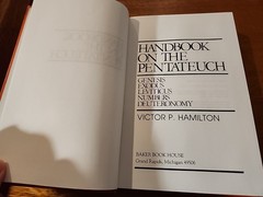 HANDBOOK ON THE PENTATEUCH by Victor P. Hamilton, HC 1982
