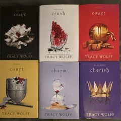 Tracy Wolff Hardcover Crave Complete Set: Crave, Crush, Covet, Court, Charm