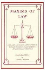Maxims of Law