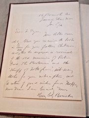 5 TIMES SIGNED My Wanderings Henry Clay Barnabee 1913 First Edition Bostonians