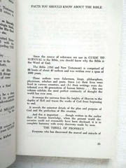 How the World Will End GUIDE to SURVIVAL Salem Kirban 1969 Fundamentals of Faith