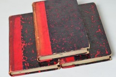 Antique Leather Bound Complete Théâtre (Theatre) by Maurice Maeterlinck 1908