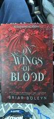 On Wings of Blood (Bloodwing Academy 1) by Briar Boleyn Like New Paperback
