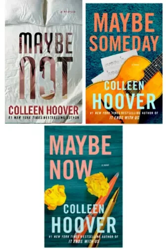 Maybe Someday 3 Book Series Collection Set By Colleen Hoover, Paperback………