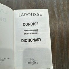 Larousse Concise Spanish – English, English-Spanish Dictionary by Larousse Staff