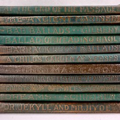 34 Antique Little Leather Library Books 1920s MARY PICKFORD SIGNED Book Error