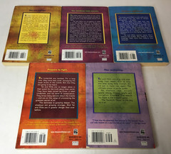 Lot of 5 The Seventh Tower Series Books by Garth Nix – 1st Ed. PB Near Complete