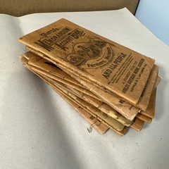 Large Lot Old Diaries Account Books Willin Family of Kentucky 1880s – 1910’s