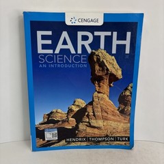 Earth Science : An Introduction Paperback Mark, Thompson, Graham Hendrix