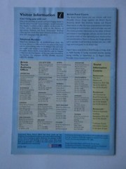 Portsmouth Flagship Of Maritime England booklet Guide 1998 16 pages free ship